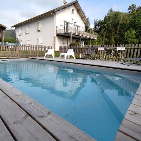 Appartement Au Calme Avec Vue Et Piscine Au Coeur Du Pays Basque Mauléon-Licharre Buitenkant foto
